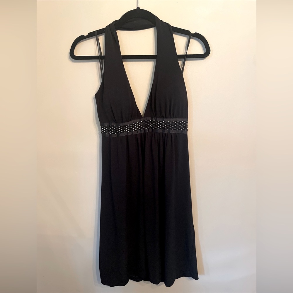 Love Tease Dress Womens Size 9 Black White Mini Strapless Party Ladies